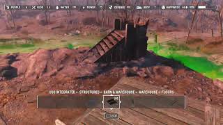 Fallout 4Negan Kingsport lighthouse build part 4 [upl. by Wardle177]