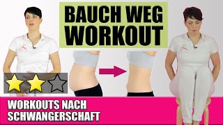 Bauch weg nach Feiertage  Das beste Training für den flachen Bauch  After Baby Body 3 [upl. by Peony]