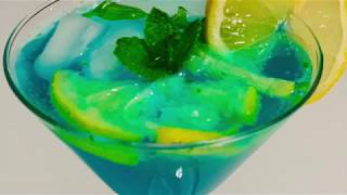 Curacao Mocktail  Curacao Lemonade [upl. by Olotrab832]