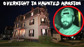 OVERNIGHT IN THE HAUNTED SK PIERCE MANSION CAUGHT ON CAMERA [upl. by Aisatna]