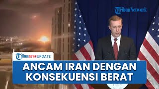 AS Marah Besar Israel Diserang 180 Rudal Iran Peringatkan Konsekuensi Berat di Kemudian Hari [upl. by Ahl]