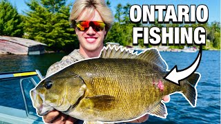 2024 CANADIAN FISHING TRIP  30 WALLEYE AND SMALLMOUTH BASS PART 1 [upl. by Elora]