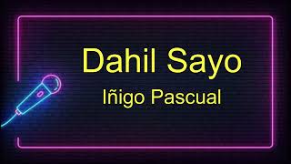 Dahil Sayo by Iñigo Pascual  Finish the Lyrics Challenge Tagalog Song  Party Game 2023 [upl. by Annehsat]