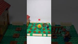 Sunflower in pvz brick version plantsvszombies pvz2 legostyle lego [upl. by Gatias164]