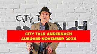 city talk Andernach Ausgabe November 2024 [upl. by Gilson359]