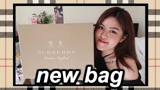 UNBOX 📦 ĐẬP HỘP TÚI MỚI 👛😝💚BURBERRY BANNER TOTE [upl. by Otsirc]