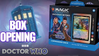 TimeyWimey  Doctor Who Commander Opening amp Thoughts  Magic The Gathering [upl. by Triplett]