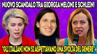 GIORGIA MELONI DISTRUGGE SCHLEIN “NON ANDRÒ MAI CONTRO IL POPOLO ITALIANO” [upl. by Cann]