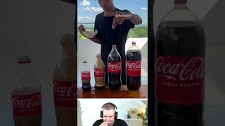 COLA vs MENTOS Experiment geht schief 🥤😲 [upl. by Conall]