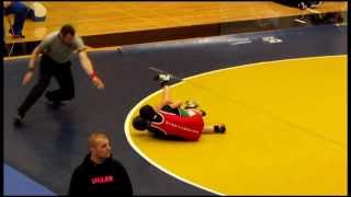 Hilary Merrifield vs MDI 2Wrestling 201314 [upl. by Stringer]