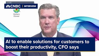 AI will enable Wolters Kluwer to offer productivity boosting solutions to customers CFO says [upl. by Divad463]