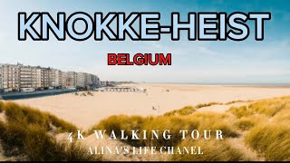 WALK TOUR 🏙️  KNOKKEHEIST BELGIUM 🇧🇪 [upl. by Golter294]