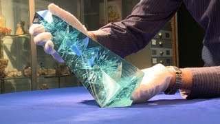 Worlds largest cut aquamarine displayed at Smithsonian [upl. by Swift]