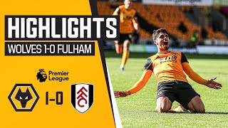 Pedro Neto strikes at Molineux  Wolves 10 Fulham  Highlights [upl. by Alset858]