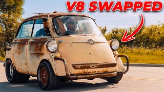 Full Build Insane V8 Powered Micro Car [upl. by Aisac]