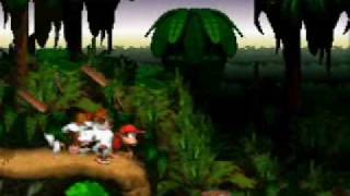 Donkey Kong Country  99 lives in Jungle Hijinx [upl. by Oretna477]