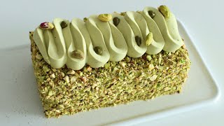 Best Pistachio Cake Recipe  최고의 피스타치오 케이크 레시피 [upl. by Alekram]