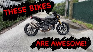 2019 INDIAN FTR 1200 S TRANSFORMATION Before amp After Walk Around Exhaust Sounds [upl. by Rachel170]