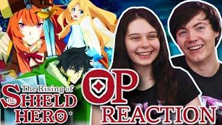 The Rising Of The Shield Hero Opening REACTION OPs 1 amp 2 ReactionReview [upl. by Andree876]