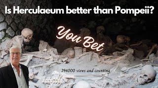 Are The Herculaneum Ruins Better Than Pompeii  100 [upl. by Suu421]