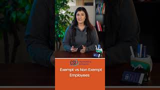 Exempt vs NonExempt Employees [upl. by Brigida578]