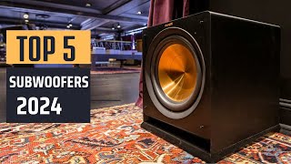 Best Subwoofers 2024  Top 5 Picks [upl. by Eislehc40]