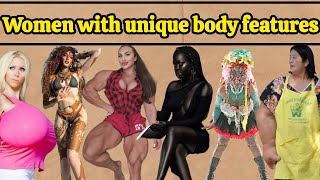 Women with unique body features  tiny Info [upl. by Eidod]