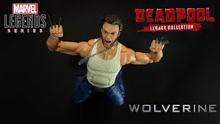 Marvel Legends Deadpool Legacy Collection Wolverine Review [upl. by Ymor147]