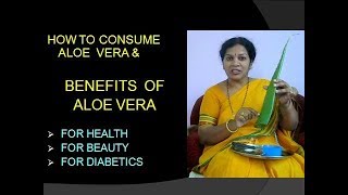 THE BENEFITS OF ALOE VERA amp HOW TO CONSUME IT [upl. by Nodle]