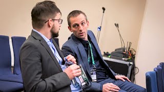 Interview with VachierLagrave and Grischuk  FIDE Candidates 2020  Round 4 [upl. by Pinkerton]