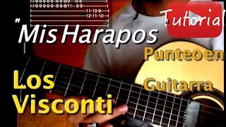 Mis Harapos  Los Visconti tutorial [upl. by Ahcarb]