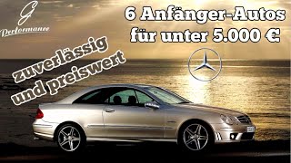 6 günstige AnfängerAutos für unter 5000 €  G Performance [upl. by Saville]