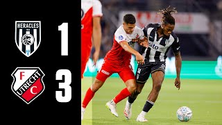 Heracles Almelo  FC Utrecht  16092023  Samenvatting [upl. by Magen]