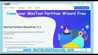 MiniTool Partition Wizard Free Como usarlo GRATIS [upl. by Anzovin427]