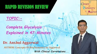 Complete Glycolysis Explained in 47 Minutes Hindi NEETPG FMGE USMLE DENTAL PG [upl. by Good202]