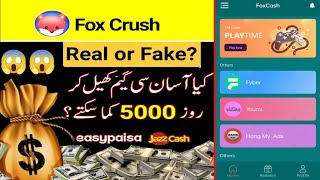 FoxCash Earning  Earning App Withdraw Easypaisa Jazzcash  Online Earning in Pakistan 2024 [upl. by Schwejda574]