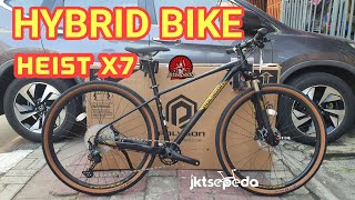 Urban Hybrid Bike POLYGON HEIST X7 TERMAHAL [upl. by Attenauq]