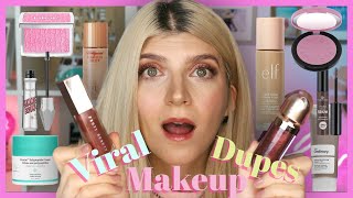 Δοκιμάζω τα πιο VIRAL TIKTOK MAKEUP DUPES 2  katerinaop22 [upl. by Sigsmond516]