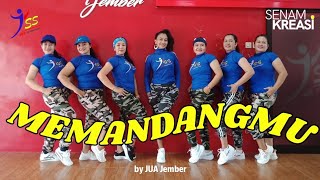 MEMANDANGMU  SENAM KREASI  DANGDUT  CHOREO JUA JEMBER [upl. by Einotna885]