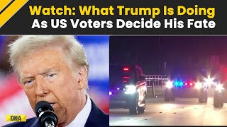 US Election Results 2024 Live Updates Trump Arrives In West Palm Beach As Voters Go To Polls [upl. by Ayotaj]