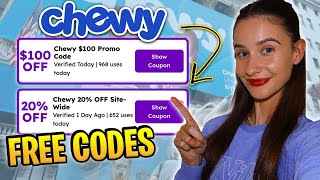 How I save with these Chewy Promo Codes EASY ✅ Verified Chewy Coupon Codes 2023 [upl. by Ydor971]