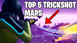 Top 5 BEST TRICKSHOT MAPS with Codes 5 insane [upl. by Lough422]