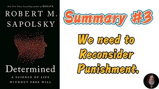 Determined  Robert Sapolsky  3 Summary  We need to Reconsider Punishment [upl. by Lessard]