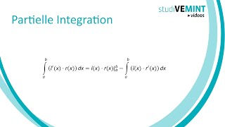 Partielle Integration [upl. by Bates]