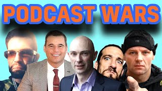 Attwood Heggie Brian Cockerill Fighting Trolls  PODCAST WARS Ep3 [upl. by Ambrosia140]