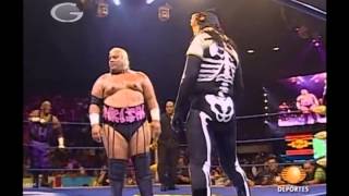 La Parka Jr Latin Lover the Animal Zorro vs Head Hunter I Rikishi Ron Killings Sabu [upl. by Nollat211]