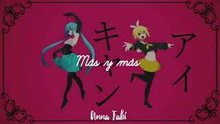 Ensei Rock Nihilistic Rock  Hirose Aru ft Miku amp Rin  sub español [upl. by Eisso]