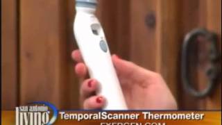 Exergen Temporal Scanner Thermometer featured on San Antonio Living [upl. by Jd]