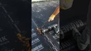 Torch Applied Bituminous Waterproofing Membrane Installation [upl. by Eelitan]