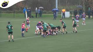 TryLights  Pinergy Munster Schools Boys Senior Cup QuarterFinals [upl. by Arrik]